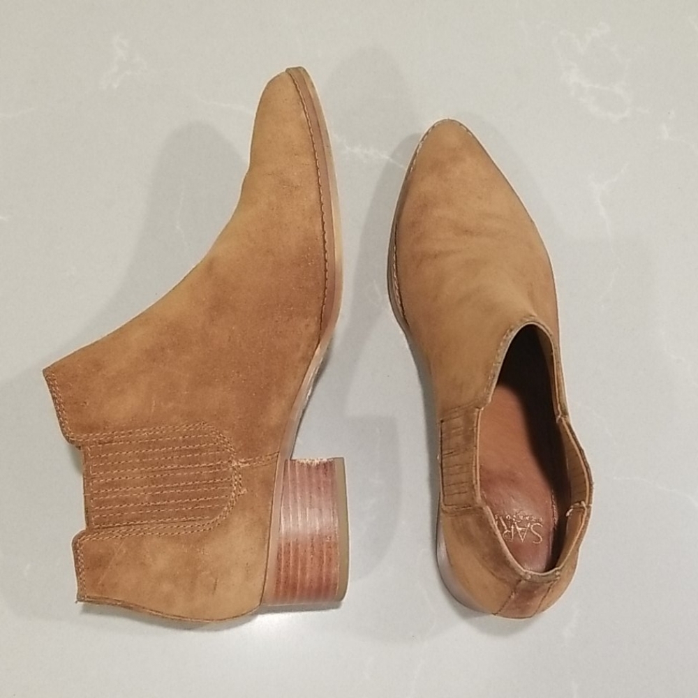 Franco Sarto "A-Seville" Suede Booties